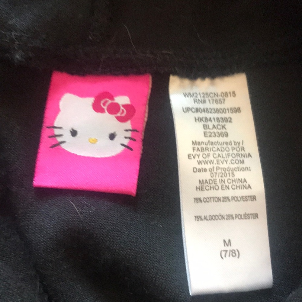 Girls Hello Kitty hoodie